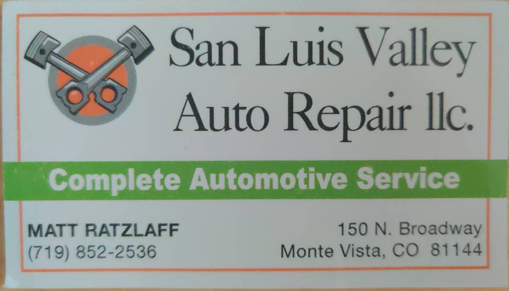 San Luis Valley Auto Repair LLC.