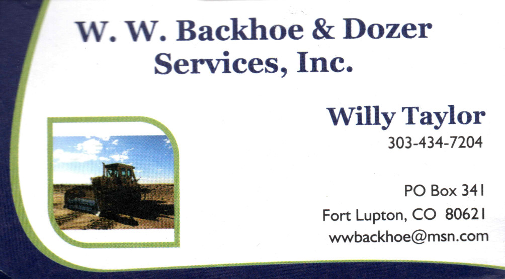 W.W. Backhoe & Dozer Services